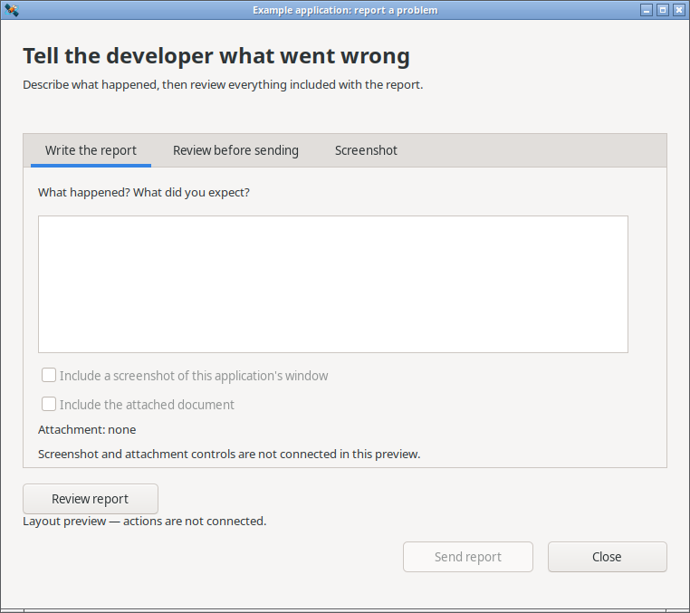 Report a problem